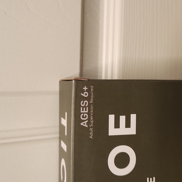 NWOT Tic Tac Toe Wooden Classic Game - Black and White - Picture 3 of 7